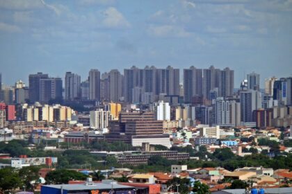 Vista parcial do centro de Taguatinga Distrito Federal a partir do JK Shopping