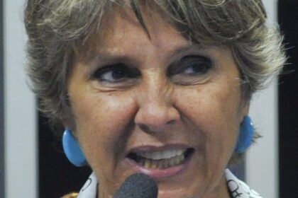 Erika Kokay deputada federal do PT e pré-candidata ao Senado pelo DF